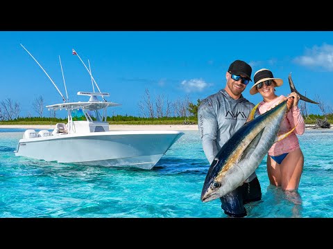 How can I catch yellowfin tuna near Bimini?