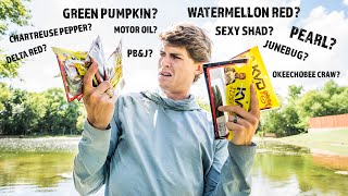 What is the best fishing lure color for bass right now?