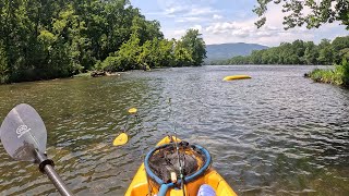 Where in the Shenandoah River can you put a bass boat in?