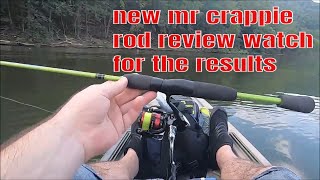 Is the Lew's Crappie Thunder 4-Foot-6-Inch rod good for bass fishing?