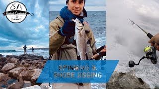 What are the best shore jigging spots in Puglia?