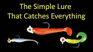 What size jig hook for a 6-in curly tail grub?