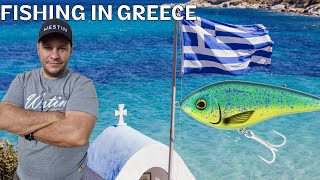 Where are the best shore jigging locations in Greece?