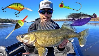 Out of these fishing lures, which one is best for spring walleye in Iowa?