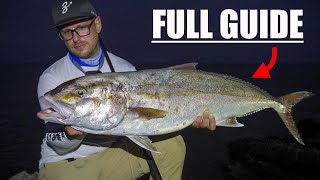 Where is the best place to catch leccia amia in Italy?