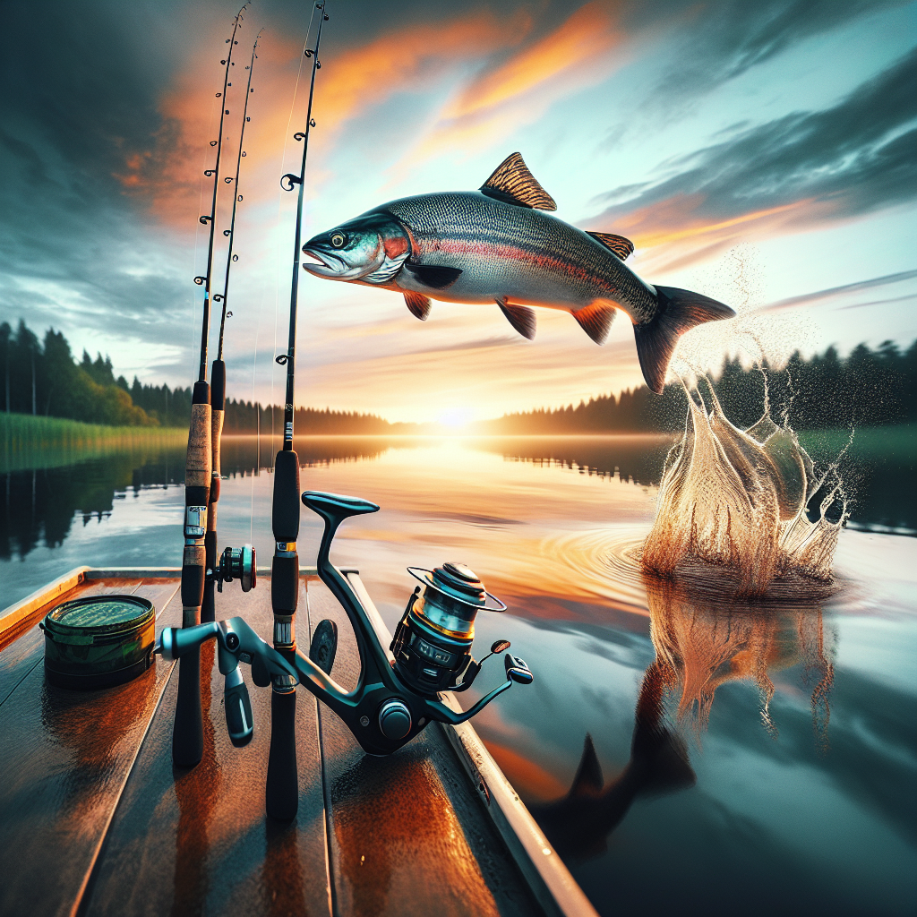 A fleeting anomaly hops through the deep, leaping in rhythm where the quiet waters sleep