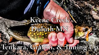 What are good fishing spots on Keene Creek?