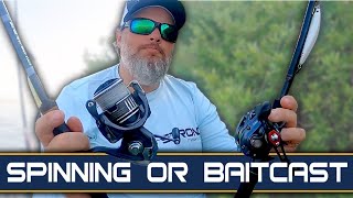 Spinning reels vs. baitcasting reels for largemouth bass fishing—which is better?