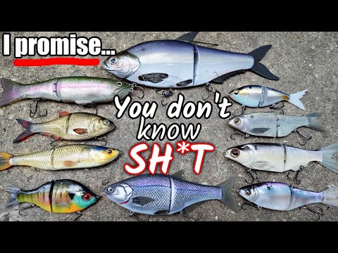 How do you choose and fish a glide bait for stripers?