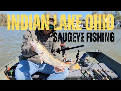What should I fish for today at Indian Lake, Ohio?