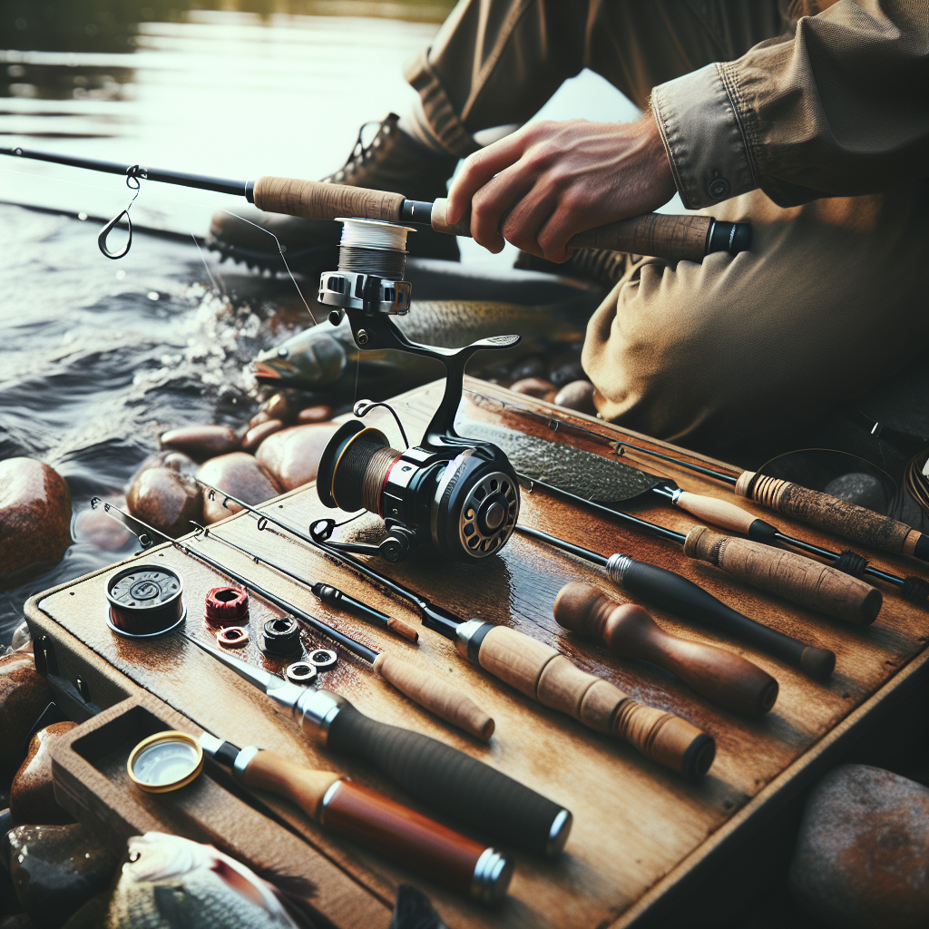 How can I start fishing with minimal gear?