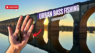 How is bass fishing in Harrisburg, PA in January 2026?