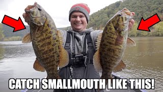 How to fish a tube for smallmouth?