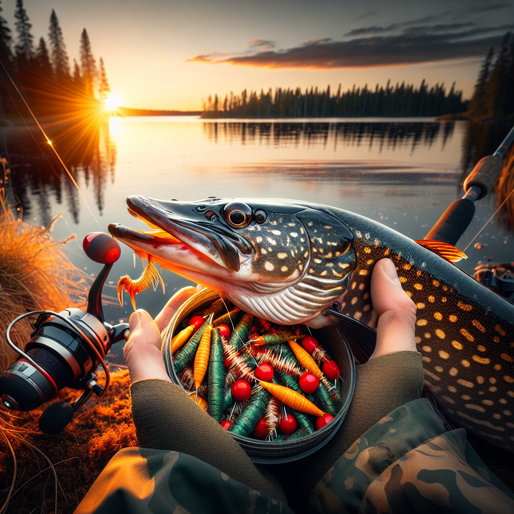 I’m fishing pike in Tammisaari, what baits would