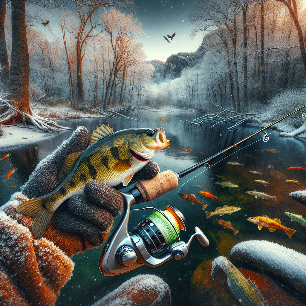 Is 8 lb fluorocarbon too light for winter creek/small river fishing in Piedmont, North Carolina, targeting smaller panfish, smallmouths, and bass (maybe trout in ponds)?