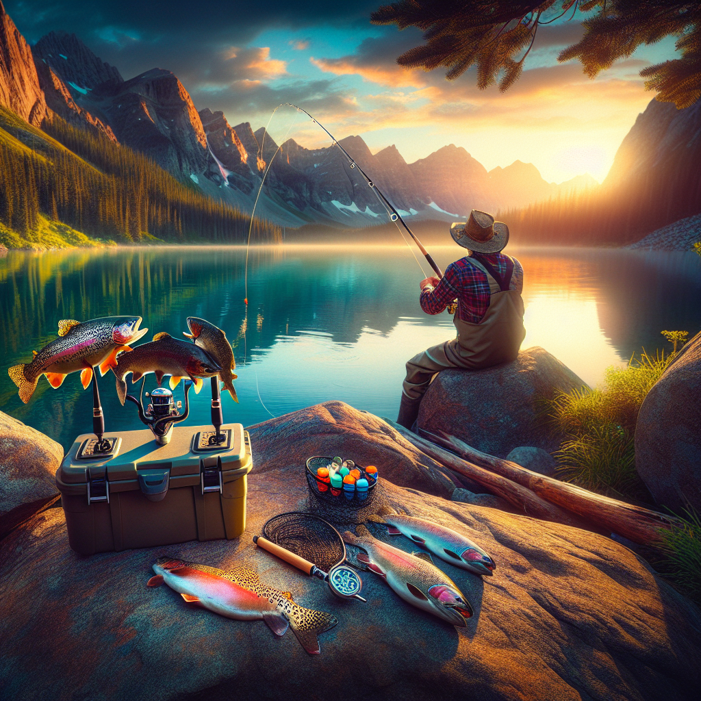 Lake Spualding fishing rules and best places and guide for trout