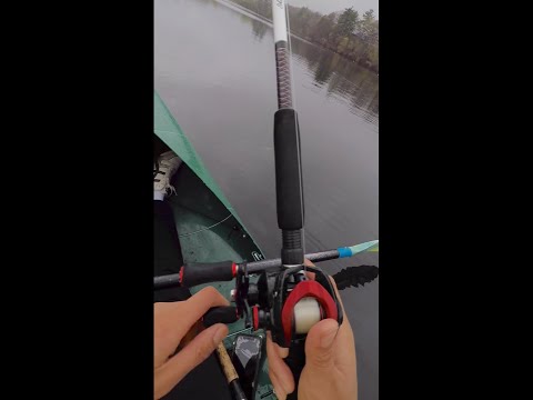 How can I fish deep with just a fishing rod?