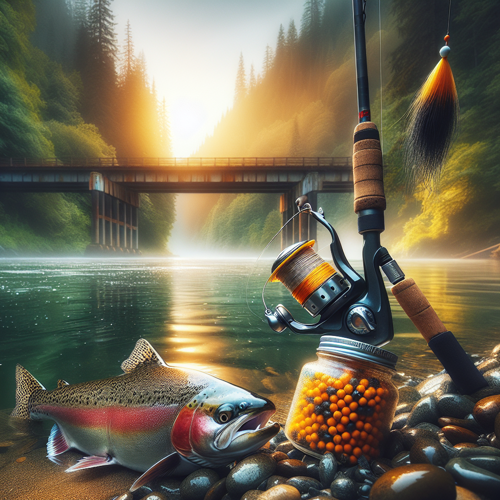 Naphthalene added to scent for fishing baits for steelhead trout