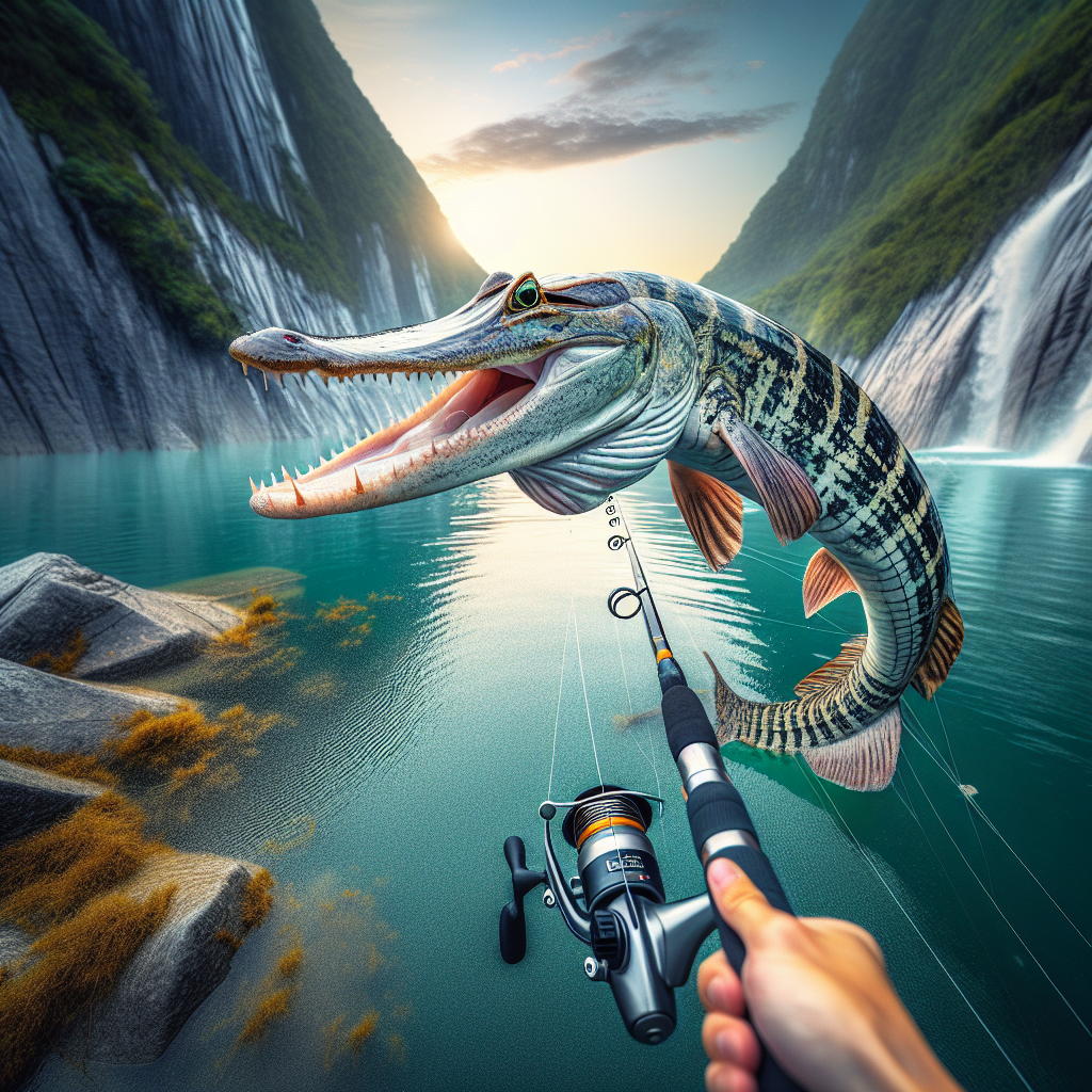 Tai Mei Tuk Aqua Pearl HK Alligator Gar?