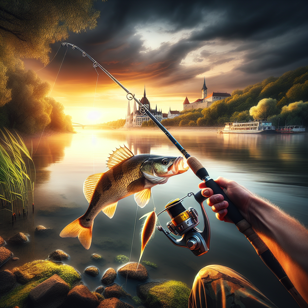 What bait should we use for zander in Hungary Mohács on the river between 4-5 pm and 5-6 pm? check weather conditions.