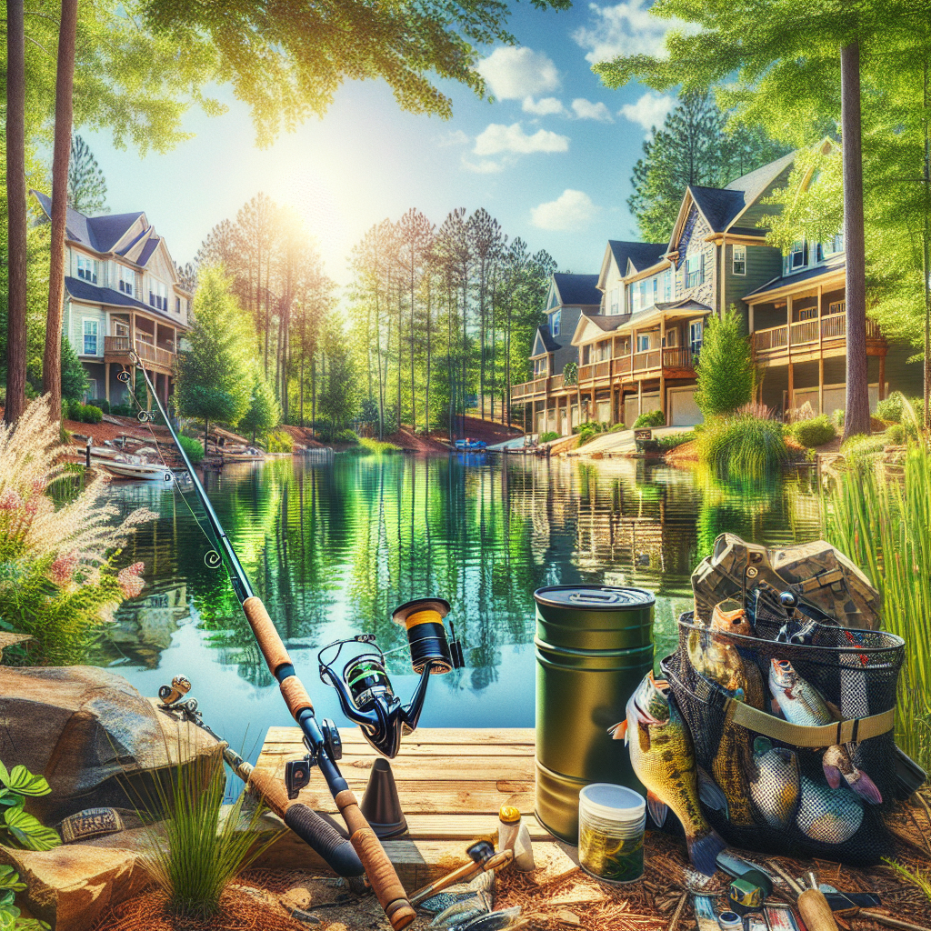 What fish can I catch in Saddlebrook Farms neighborhood pond in Kennesaw, Georgia?