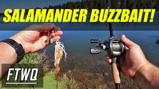 Best buzzbait setup for largemouth surface strikes