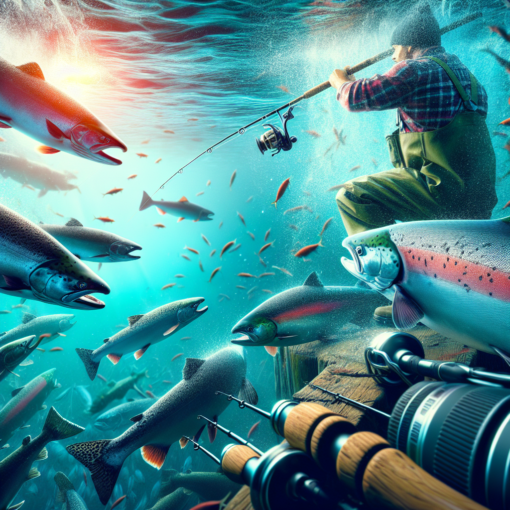 Question is what other species are competing with salmon for resources such as food and space