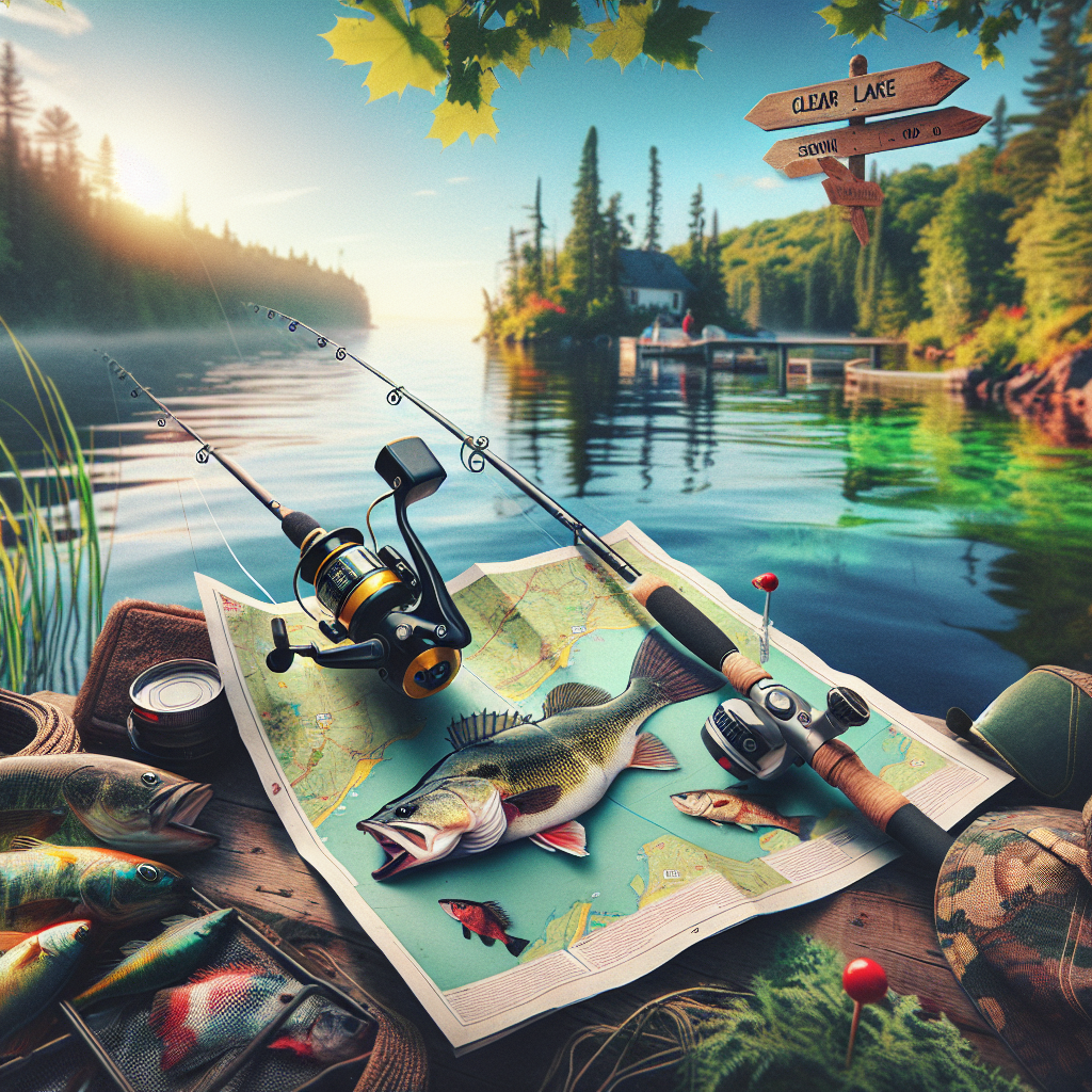 Why is the marker on the map below nowhere near where I am fishing? I'm on the Clear Lake that is off of Clear Lake Road in Seguin, Ontario.