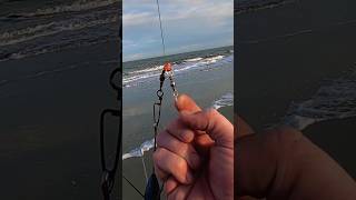What bait and line size should I use to catch fish off the beach at Two Rocks, Perth?