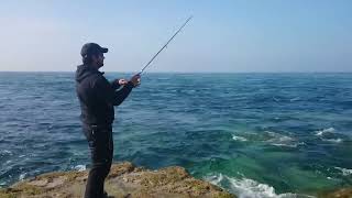 What should I fish for in Portland, UK tomorrow, and how?